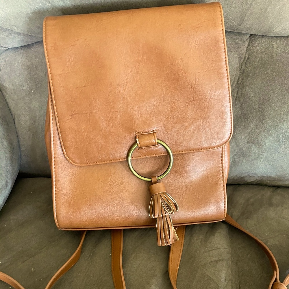 Redish-Brown Backpack